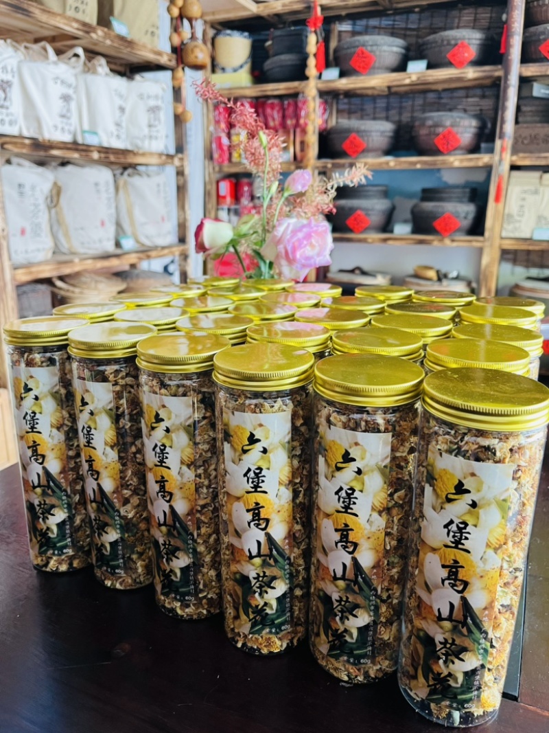 【推荐】广西梧州六堡茶花（数量不多，售完即止）（一罐60克）