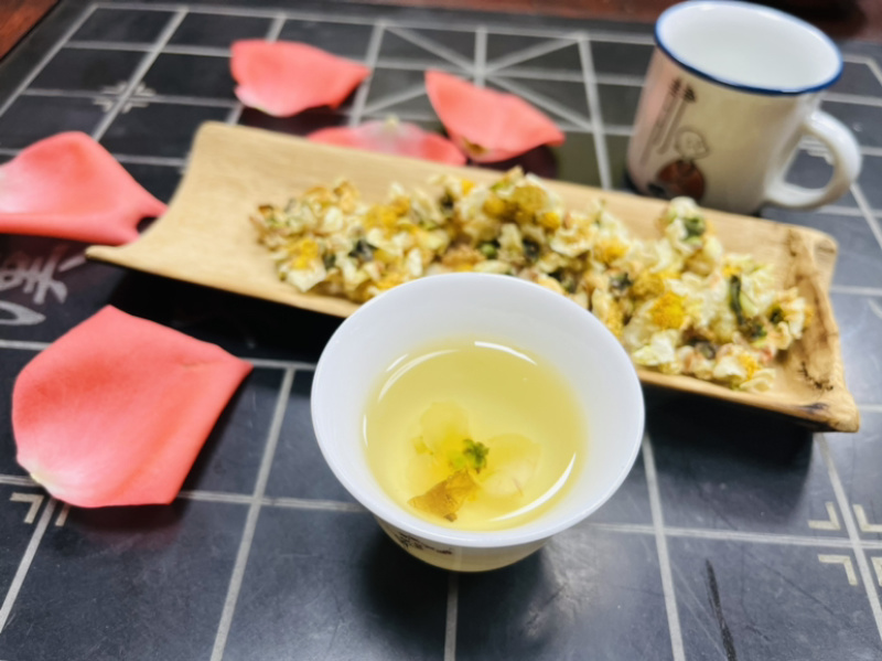 【推荐】广西梧州六堡茶花（数量不多，售完即止）（一罐60克）