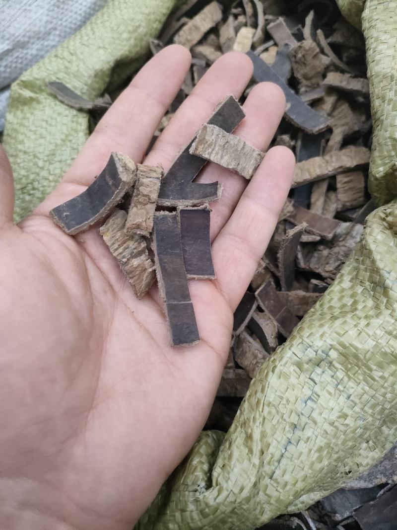 杜仲精品磨皮杜仲，老树皮杜仲，杜仲丝各种规格足斤足量。
