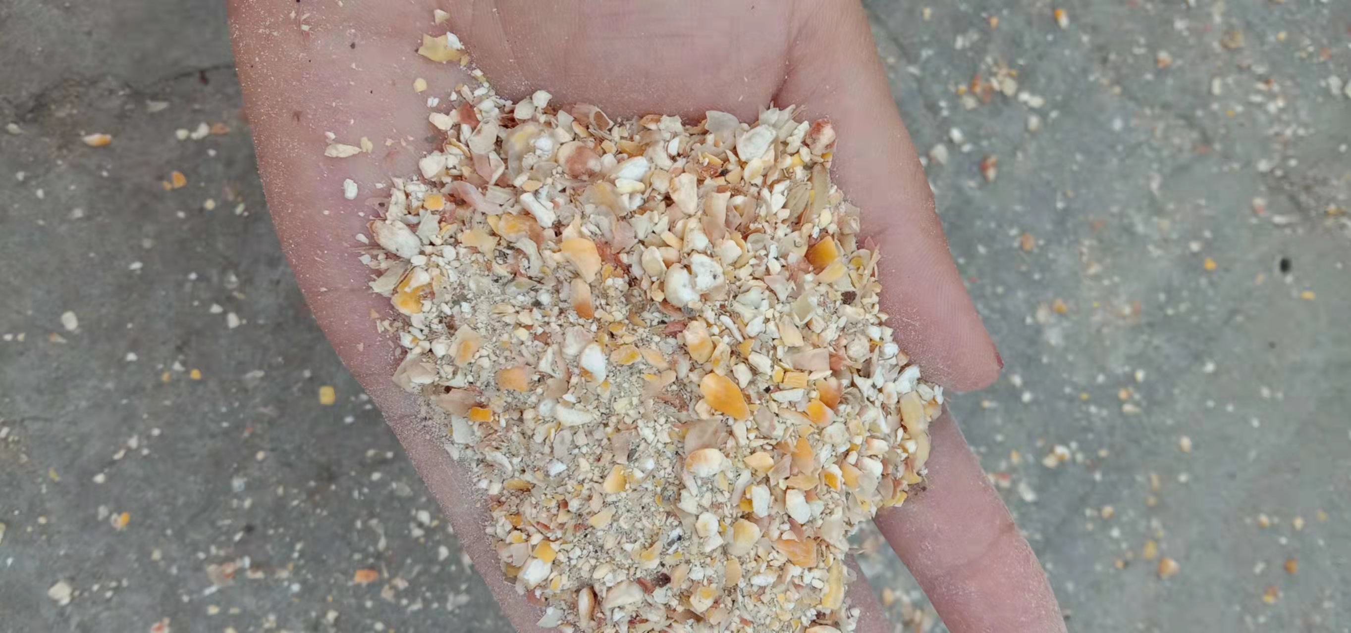 精料原料混合过程