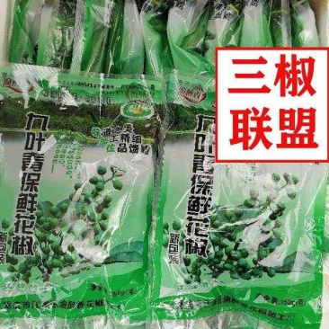 鲜青花椒，九叶青，产地直销保鲜花椒鲜花椒冷冻350克