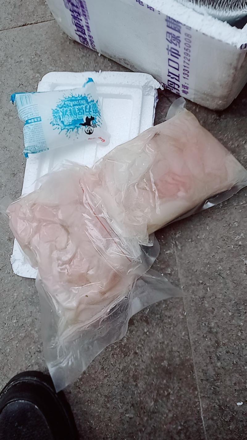新鲜鱼泡内泡胖头鱼大头鱼泡花鲢鱼白鲢鱼泡单层脆香韧10
