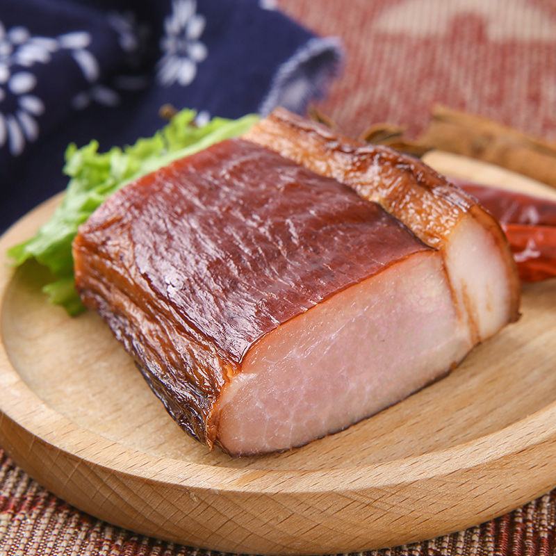 老腊肉农家自制特产土猪烟熏后腿腊肉咸风干腊肉烟熏肉土猪肉