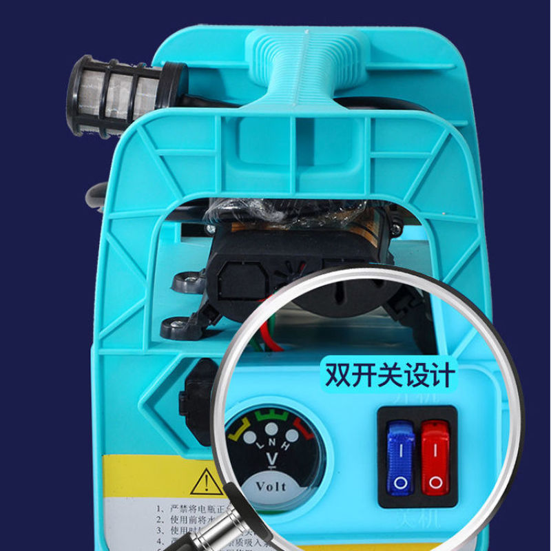 锂电小型充电式抽水泵浇菜神器浇水浇地机农用灌溉家用户外自