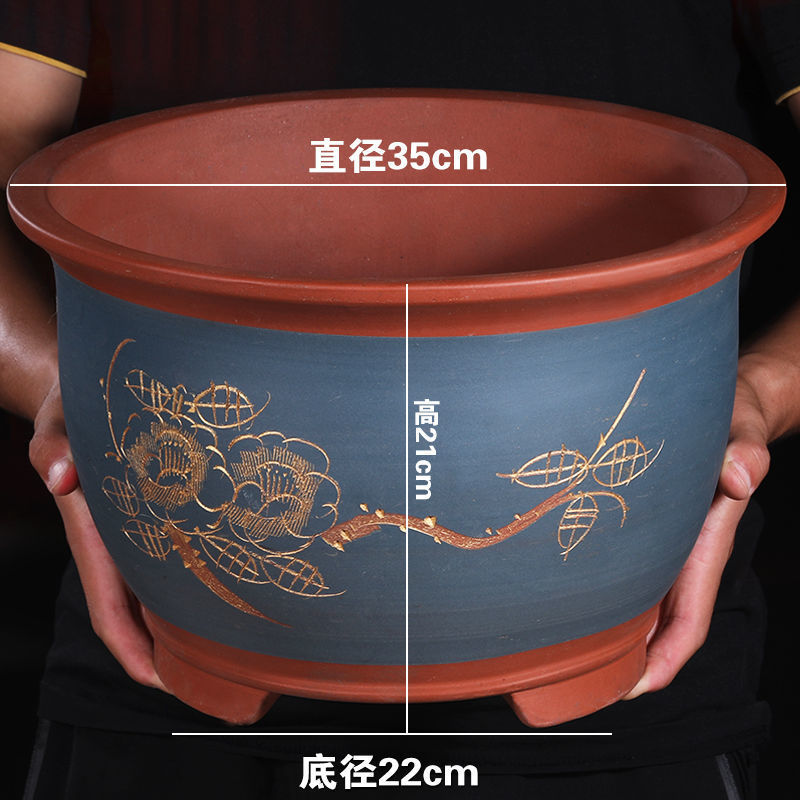 花盆大全特大号绿萝花盆紫砂花盆批发兰花专用盆陶瓷花盆特价