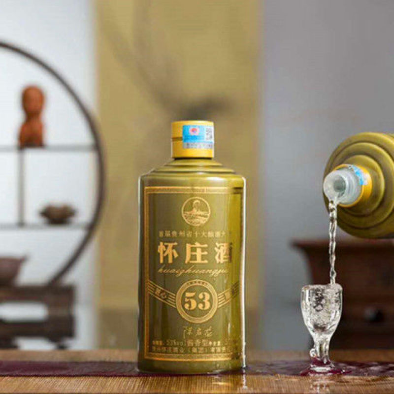 怀庄匠心酿造大曲坤沙酱香型白酒53度500ML*6*30