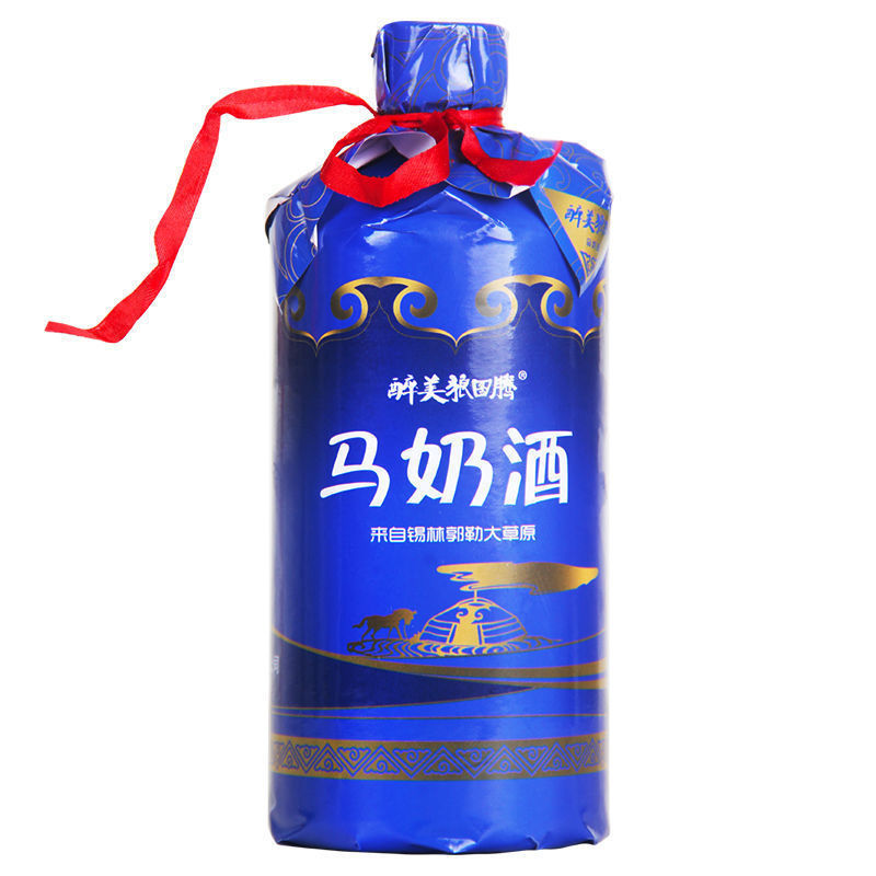 马奶酒发酵型马奶酒乳白色16度蒸馏型奶酒王48度500m