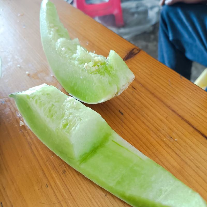 玉菇甜瓜浙江台州自然成熟的高熟度1.2～4斤