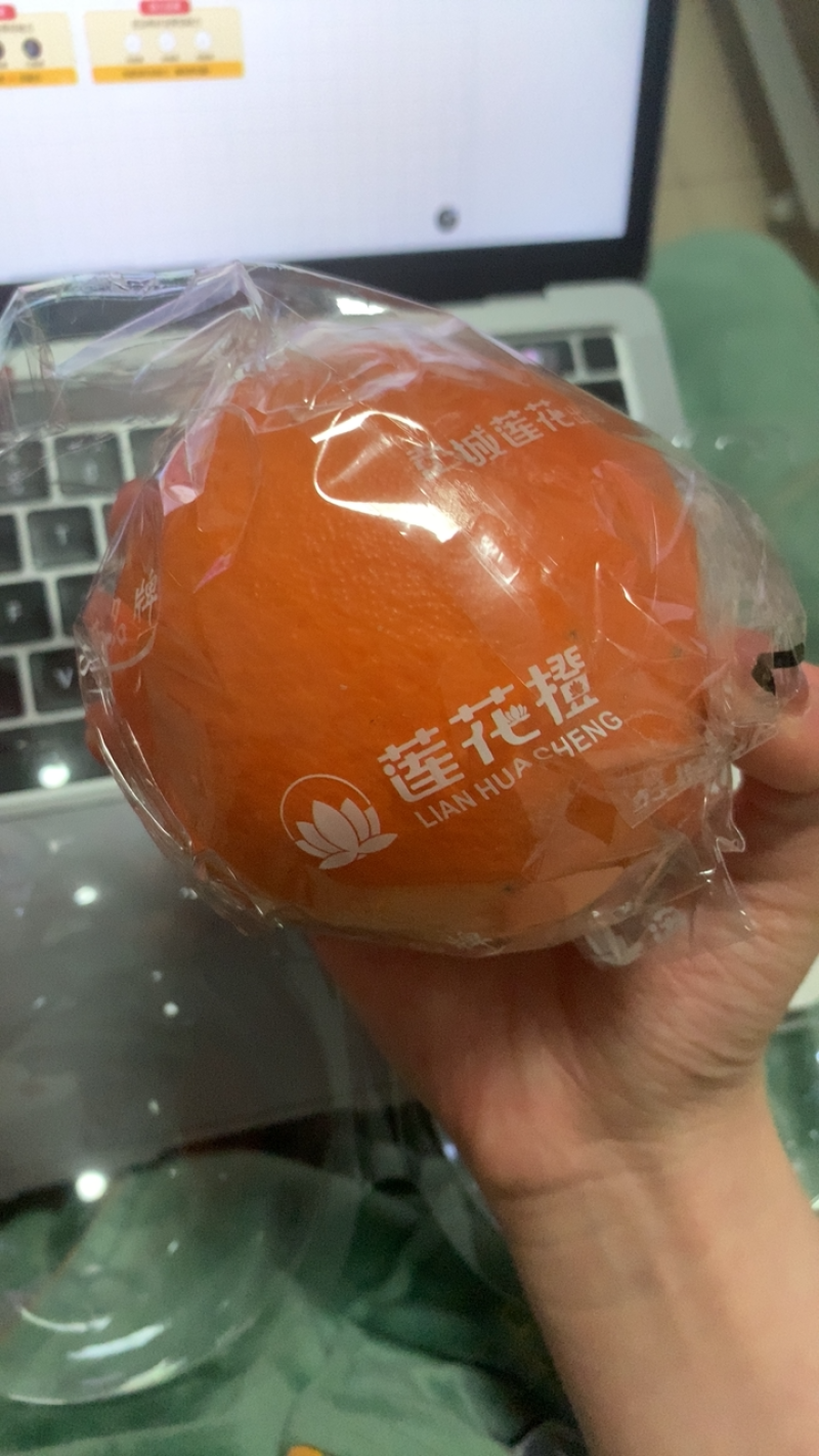 新鲜的橙子你好