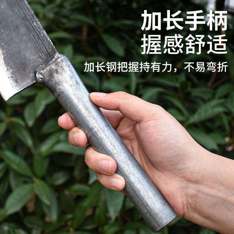 砍柴刀锰钢砍树刀柴刀劈柴弯刀农用镰刀割草除草砍柴专用砍树
