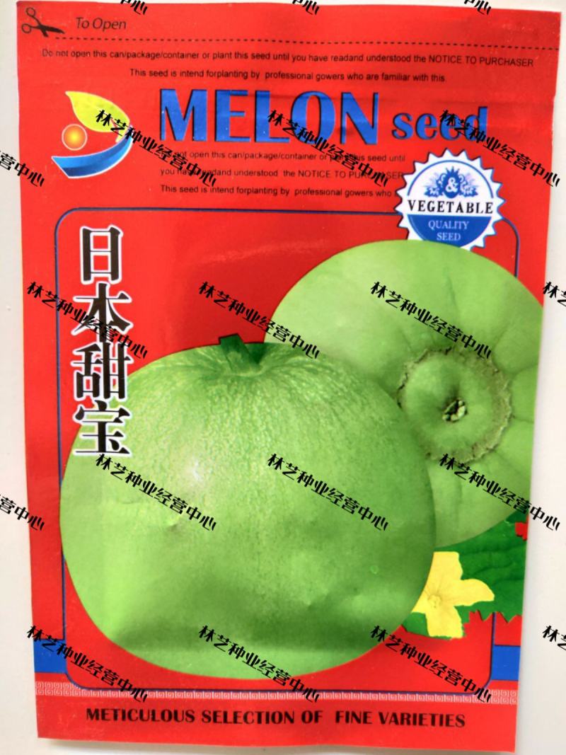 日本甜宝甜瓜种子薄皮香瓜种籽四季播种盆栽农家瓜果蔬菜种子