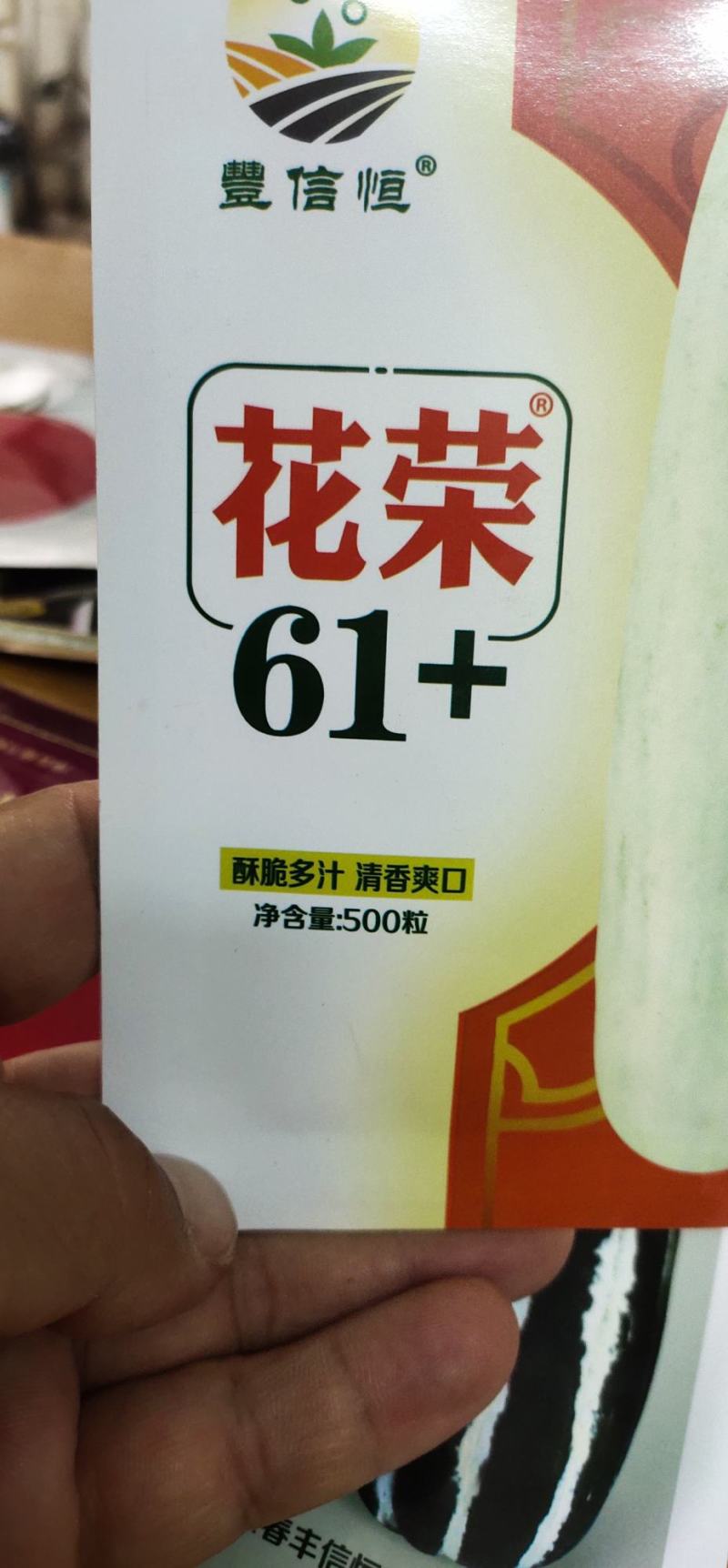 灰白皮绿肉甜瓜种子，花荣61+糖度19.5度