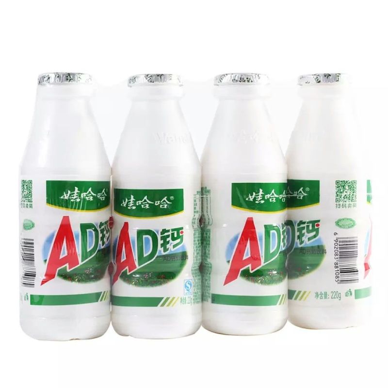 【新货】娃哈哈AD钙奶220ml/瓶乳酸菌早餐奶酸奶儿童