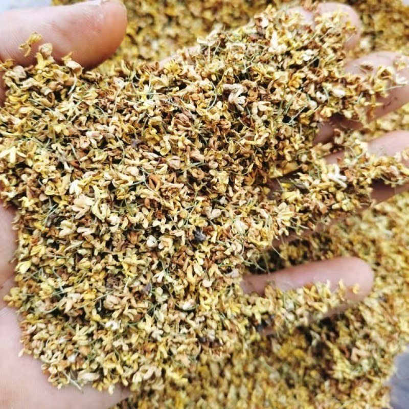 干桂花，桂花茶、桂花干无熏硫，，香味浓郁，可视频看货
