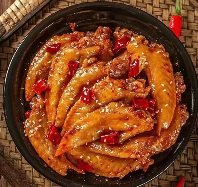 四川特色自贡特产，冷吃鸡尖，麻辣鲜香，厂家直销