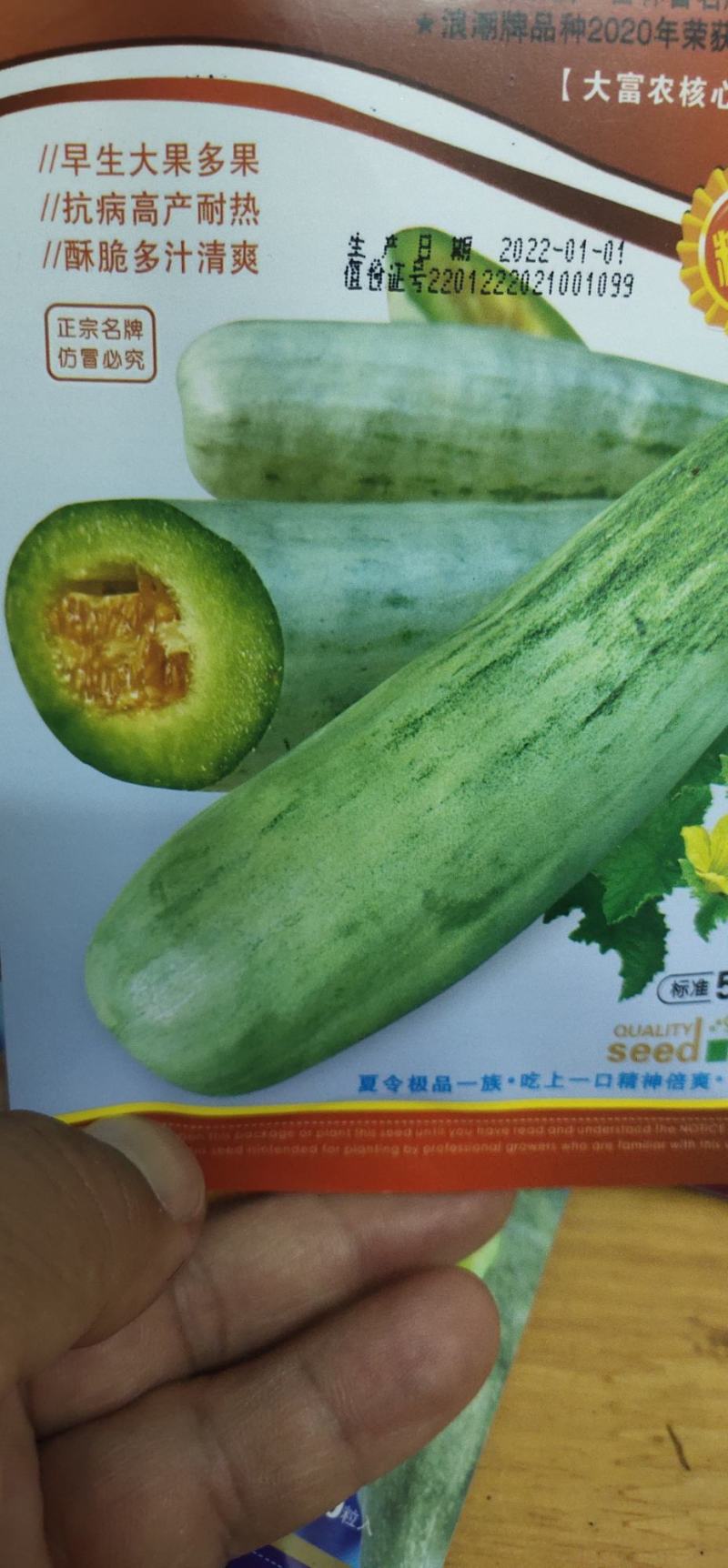 甜瓜种子大羊角蜜早生大果，详细介绍请看包装说明谢谢