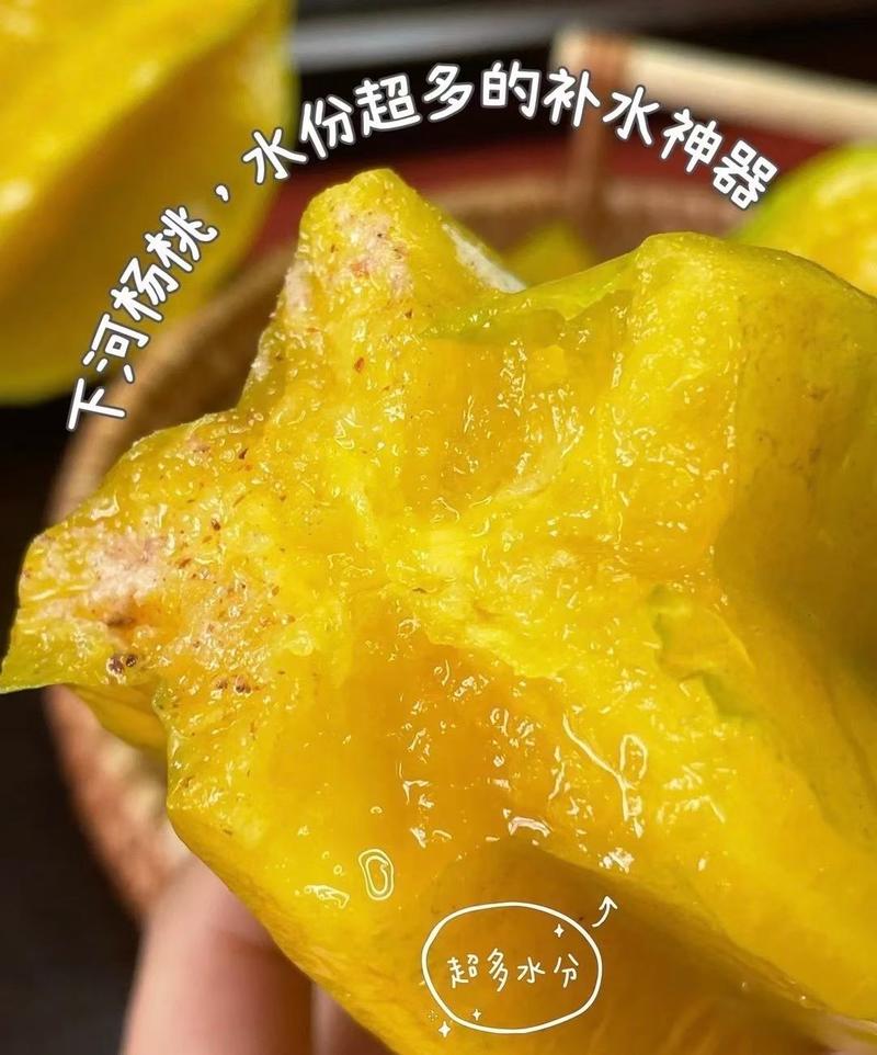 福建漳州云霄下河杨桃，当季热销水果，多汁多味，果园直发