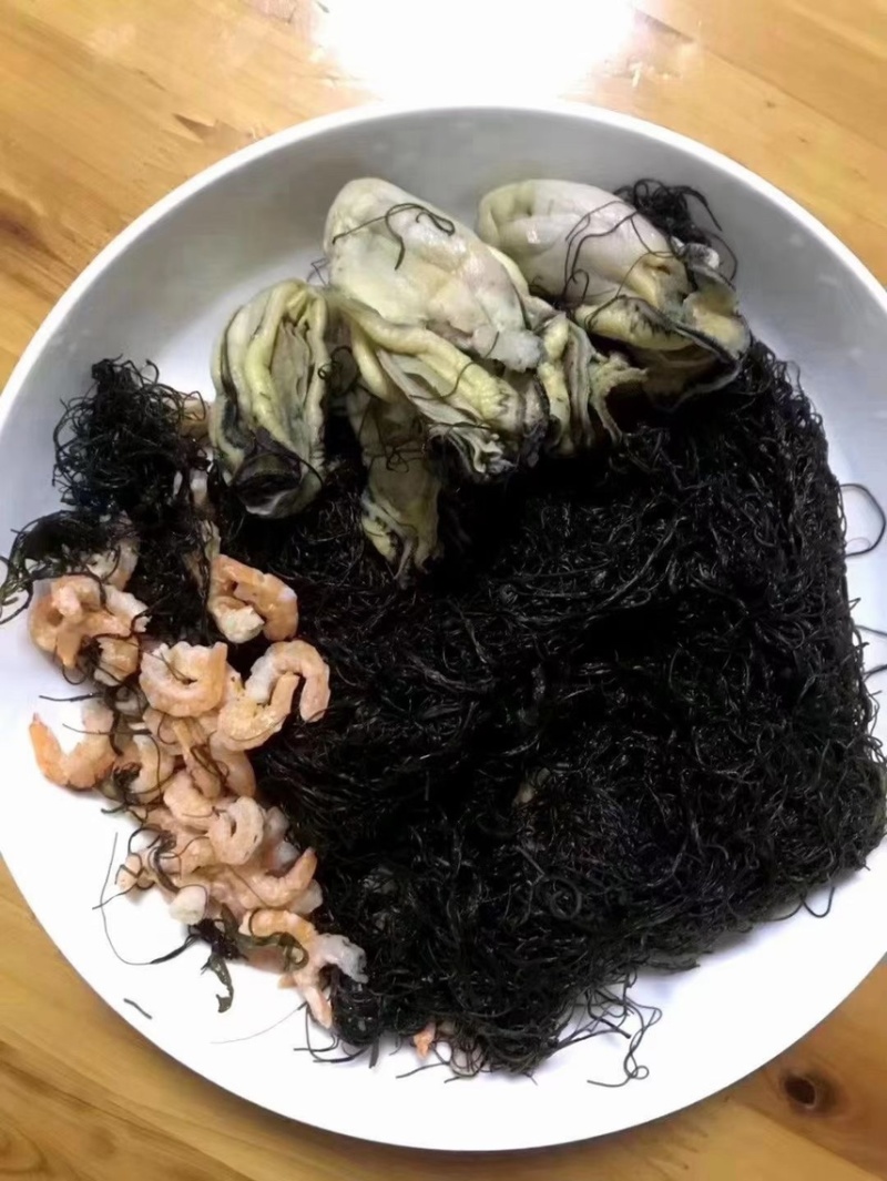日晒海发菜干货特级水洗头发菜丝卷发财菜免洗海藻菜猪手丸