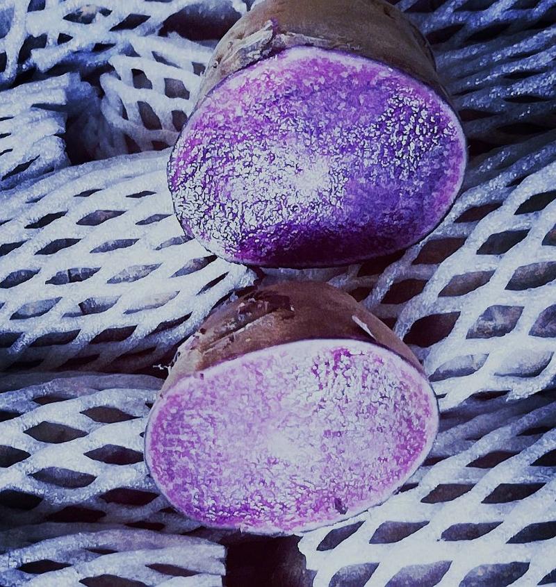 2023新鲜现挖现发紫土豆黑金刚5公斤装大果一件代发