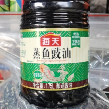 海天蒸鱼豉油1.75L×6瓶优选黄豆酿造