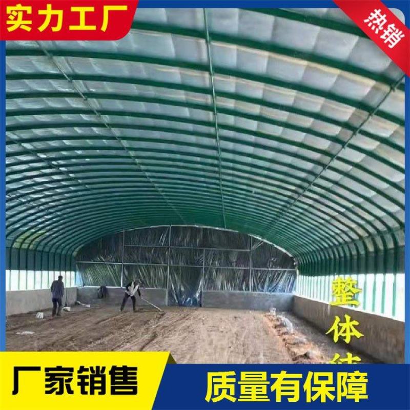 养殖大棚镀锌管包塑养殖棚养牛棚养羊棚养猪棚