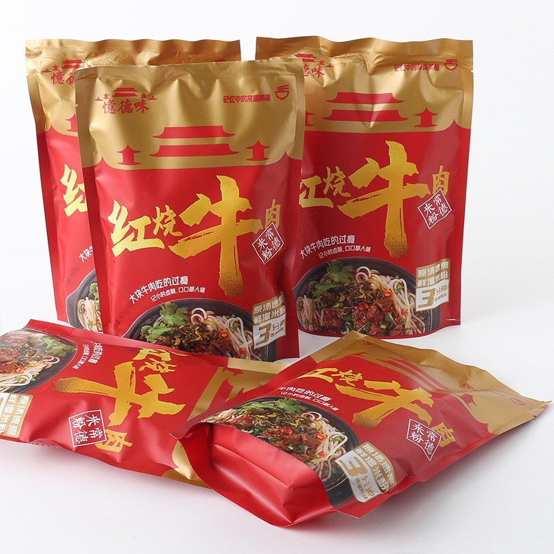 常德津市牛肉粉批发袋装495g