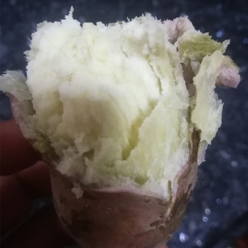 沿海地区爆皮王番薯新鲜农家自种现挖板栗红薯粉糯白心地瓜沙