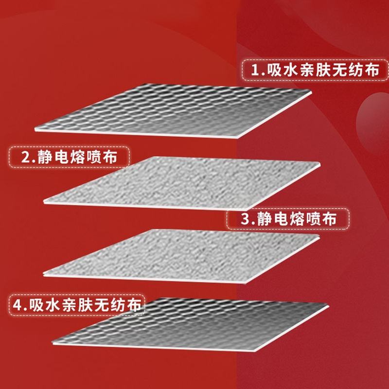 口罩中国风kn95一次性3D立体n95我爱你中国红纸巾