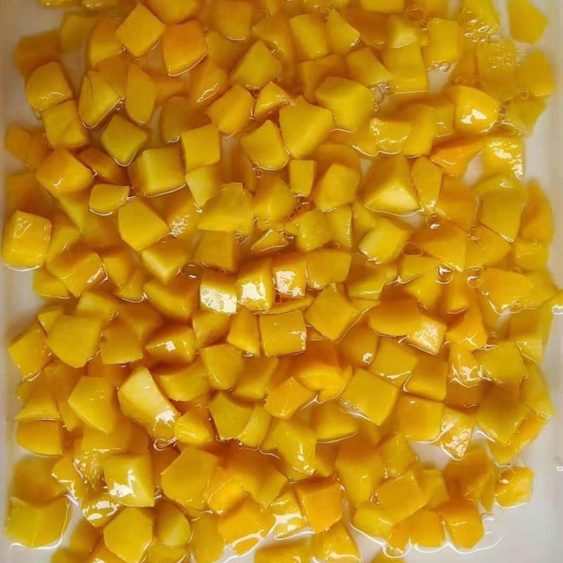 黄桃罐头商用大罐3千克6斤装黄桃条黄桃丁黄桃对餐饮水果捞