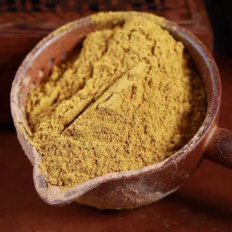 蒲黄中药材蒲黄粉生蒲黄正品蒲黄花粉浦黄正品保证
