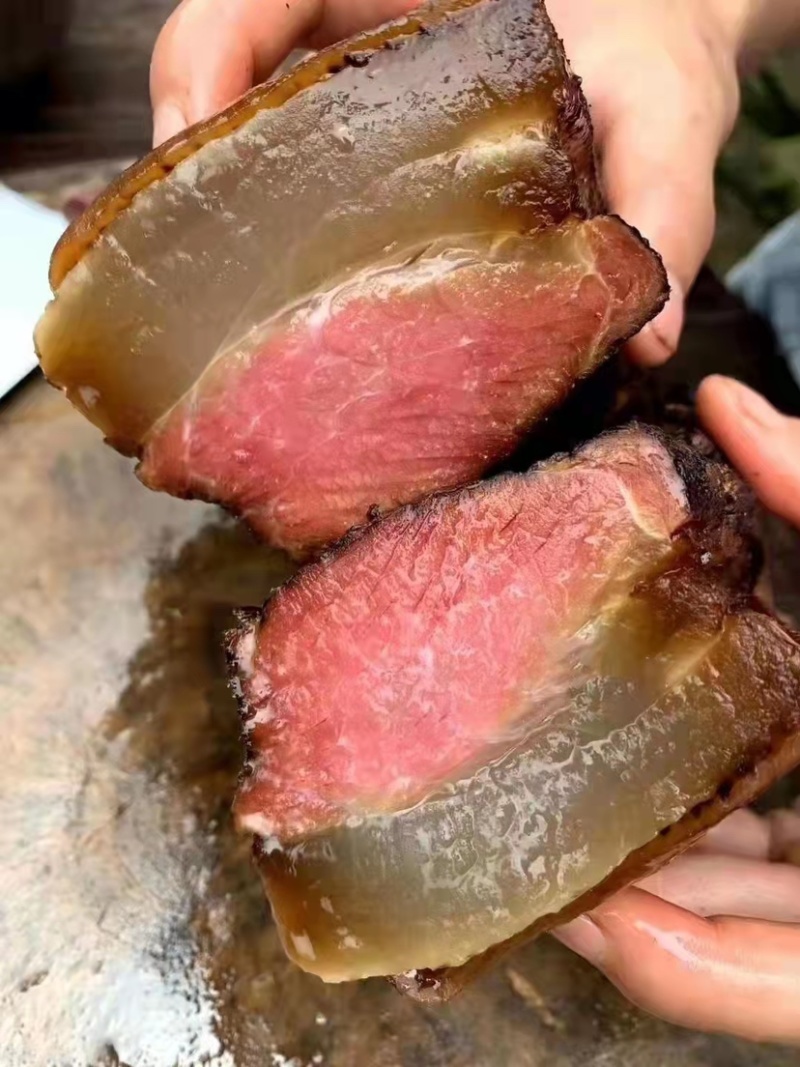 湘西柴火烟熏腊肉500克