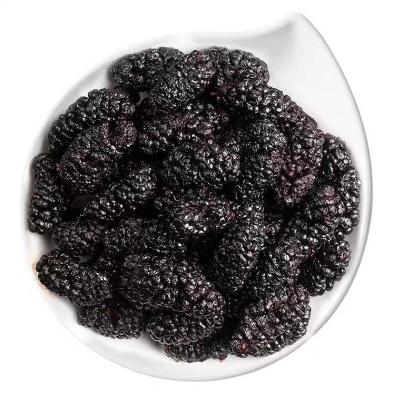 精品桑葚干干净无沙免洗桑葚干黑桑葚零食大颗粒泡水泡茶包邮