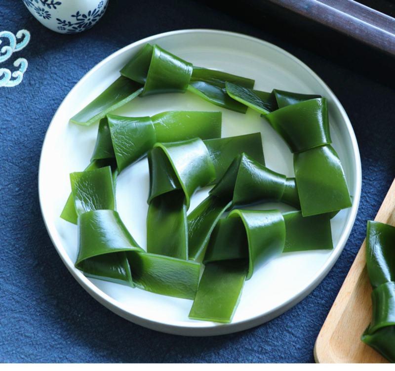 盐渍海带结厚实海带结凉拌炖肉海带结鲜海带结5斤装包邮