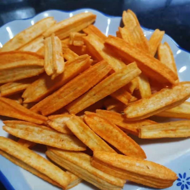 山药秋葵酥
