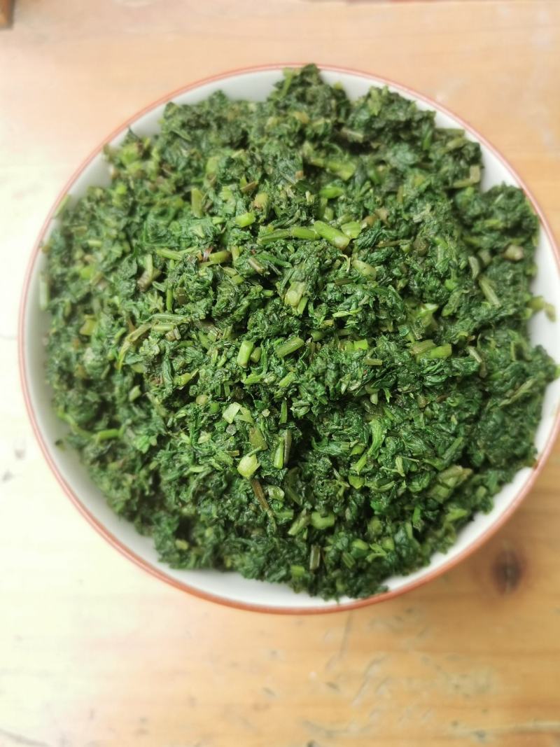 江西新鲜艾叶清明果青团糍粑艾草免切食用艾米果速冻切碎批发