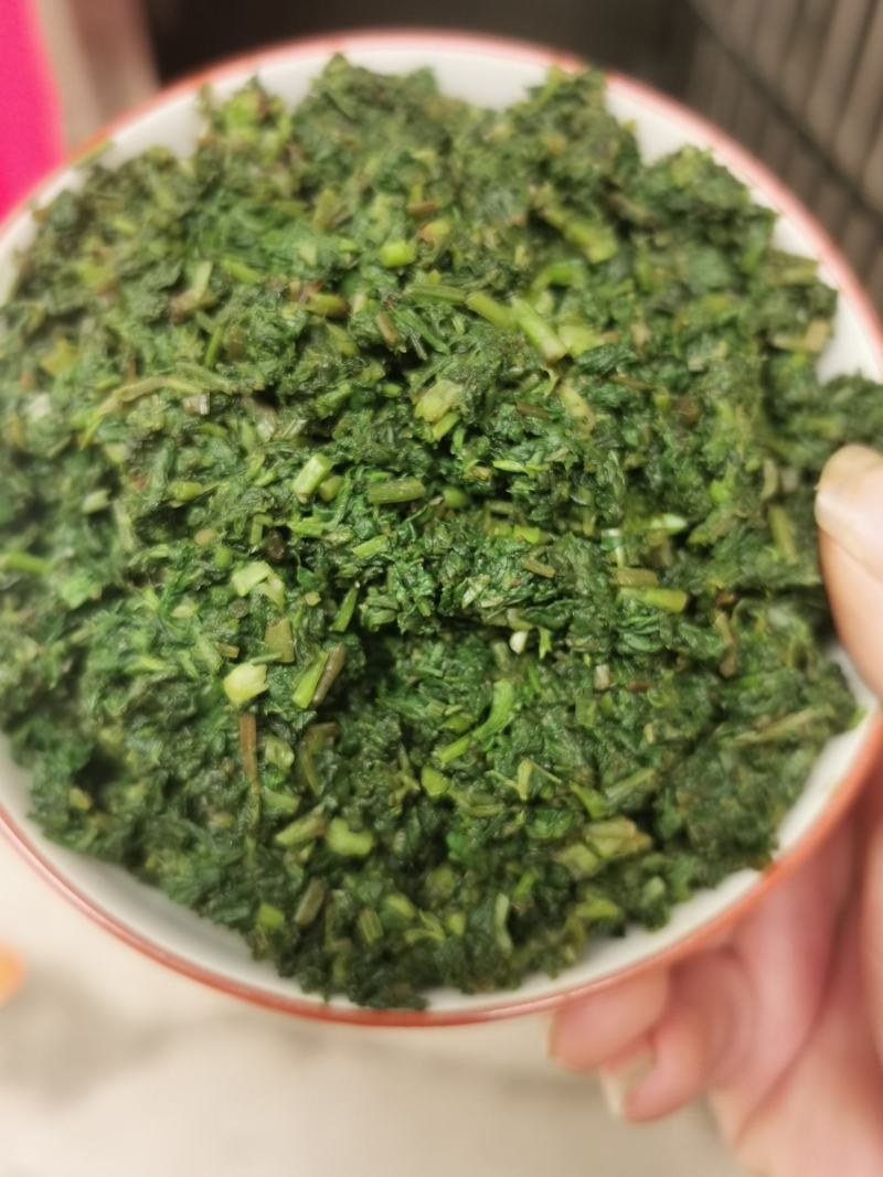 江西新鲜艾叶清明果青团糍粑艾草免切食用艾米果速冻切碎批发