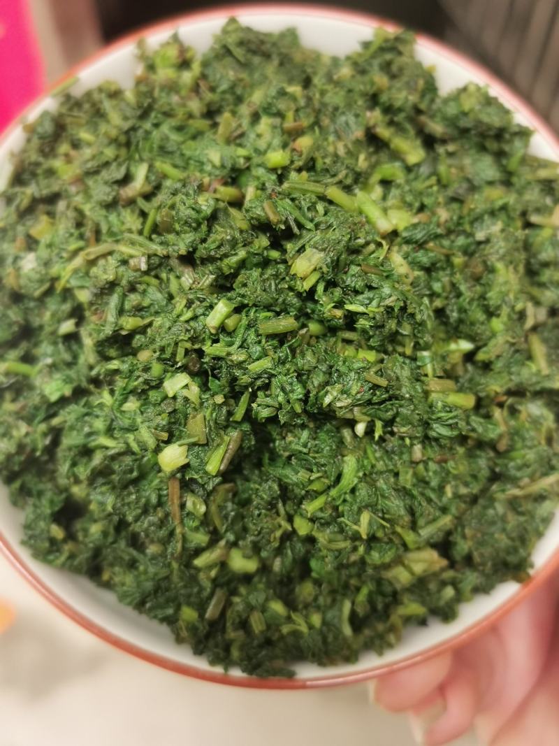 江西新鲜艾叶清明果青团糍粑艾草免切食用艾米果速冻切碎批发