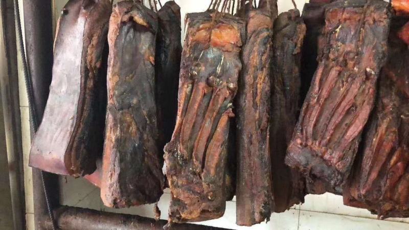 四川特产烟熏老腊肉腊前腿二刀五花偏肥腊肉