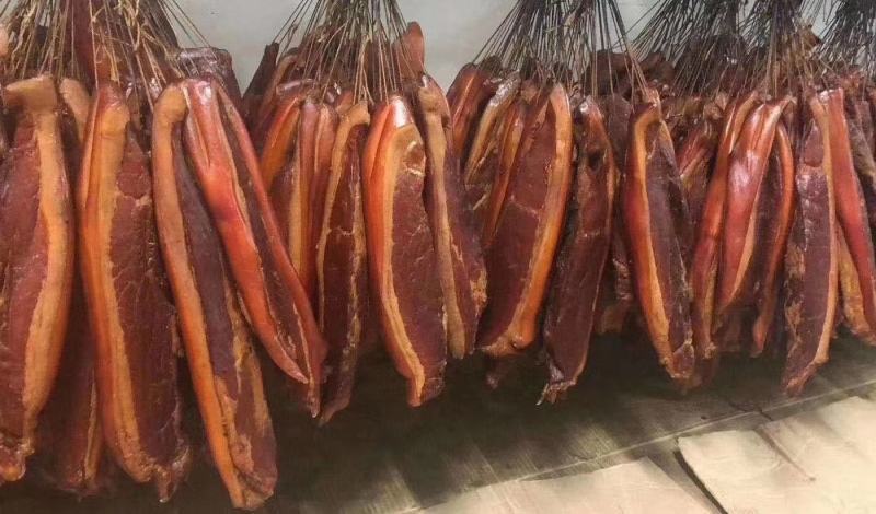 四川特产烟熏老腊肉腊前腿二刀五花偏肥腊肉