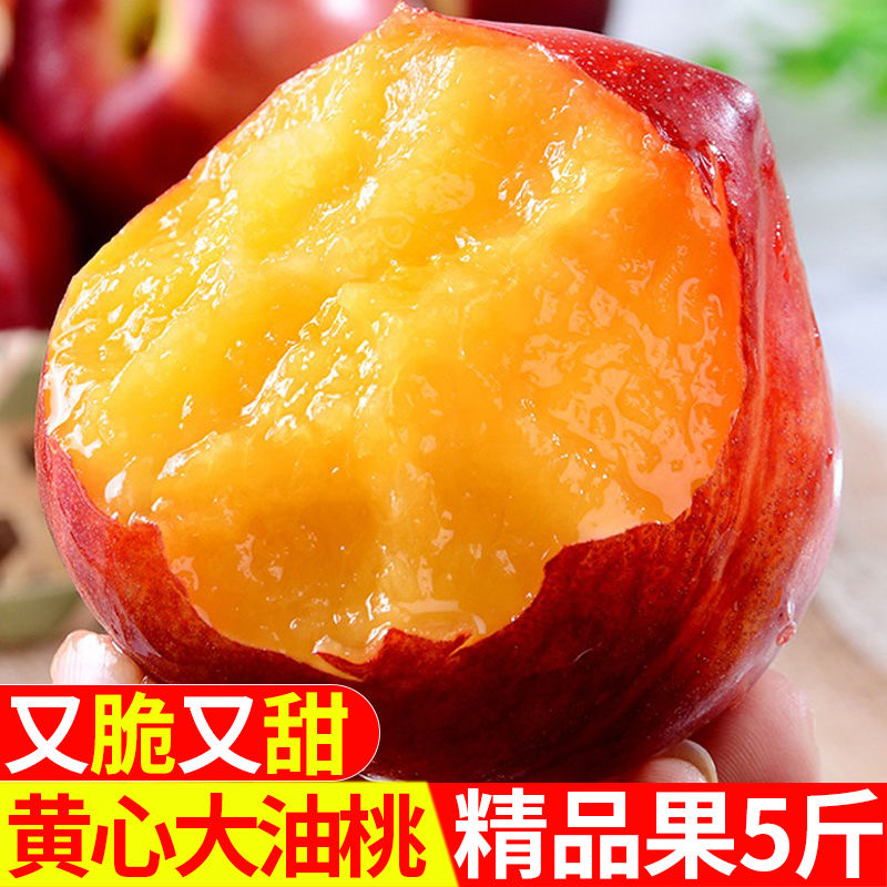 【包邮-20斤油桃】热销10斤20斤黄心大油桃