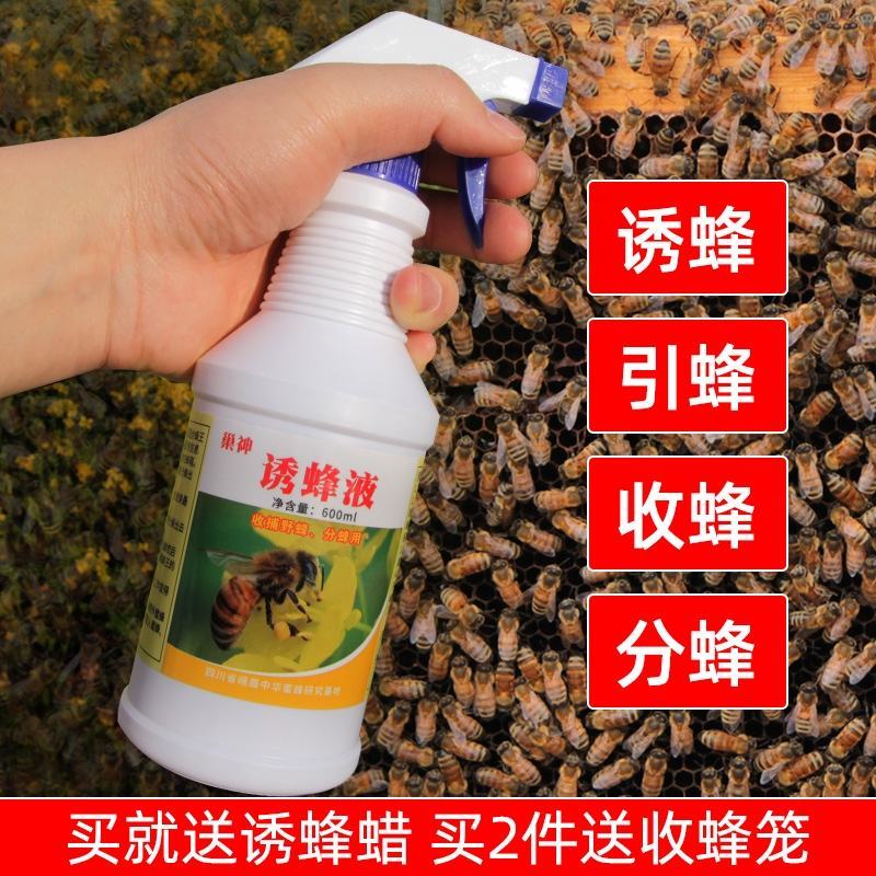 招蜂水诱蜂神奇引蜂水蜜蜂信息素野外诱蜂工具蜂药600ml