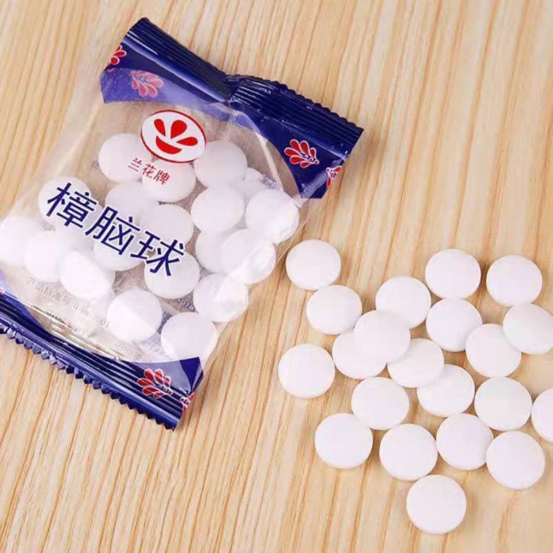 防霉樟脑丸家用防虫防蛀衣柜除味驱虫卫生樟脑球衣橱用防潮
