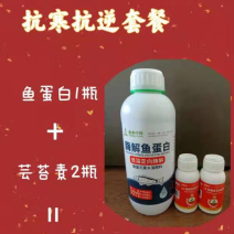 抗寒抗逆套餐鱼蛋白芸苔素甾醇兑水1000斤