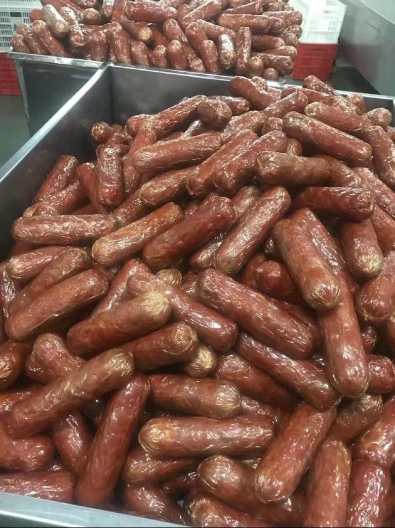 【厂家批发】380克青岛老火腿纯猪腱子肉不加鸡肉和鸭肉
