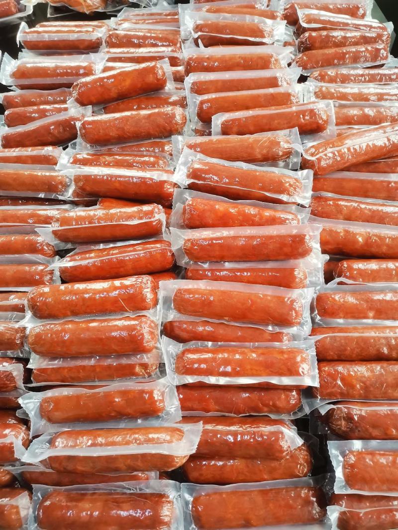 【厂家批发】380克青岛老火腿纯猪腱子肉不加鸡肉和鸭肉
