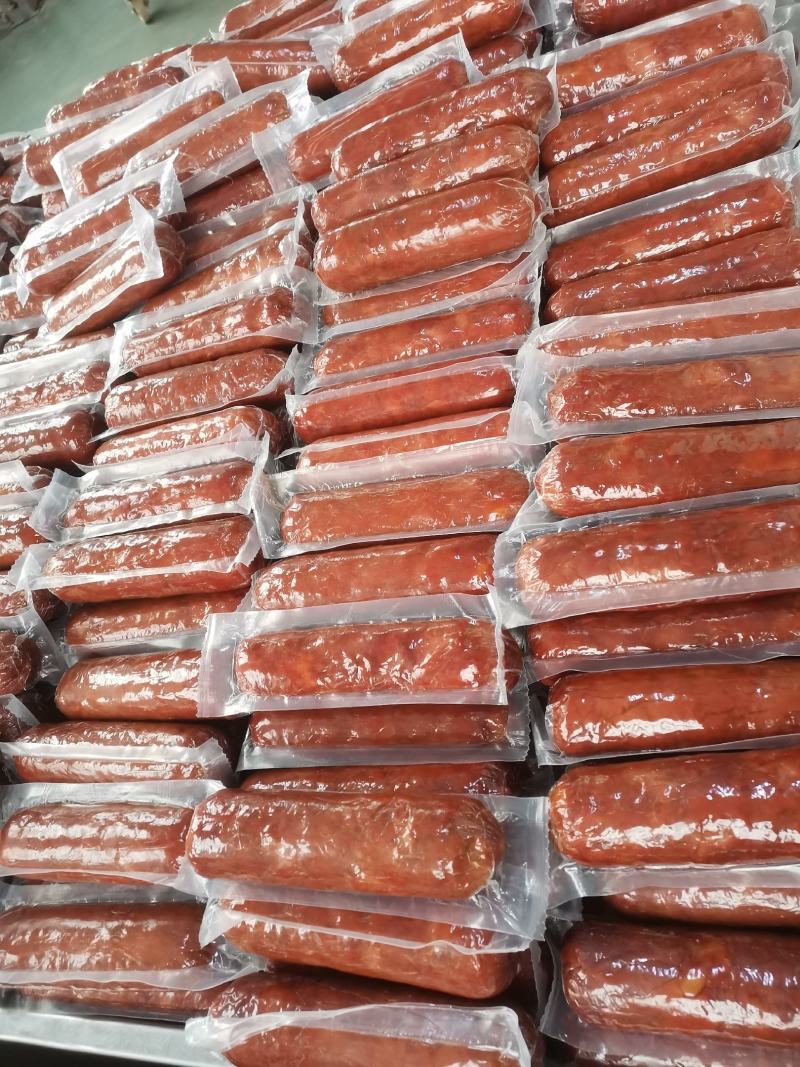 【厂家批发】380克青岛老火腿纯猪腱子肉不加鸡肉和鸭肉