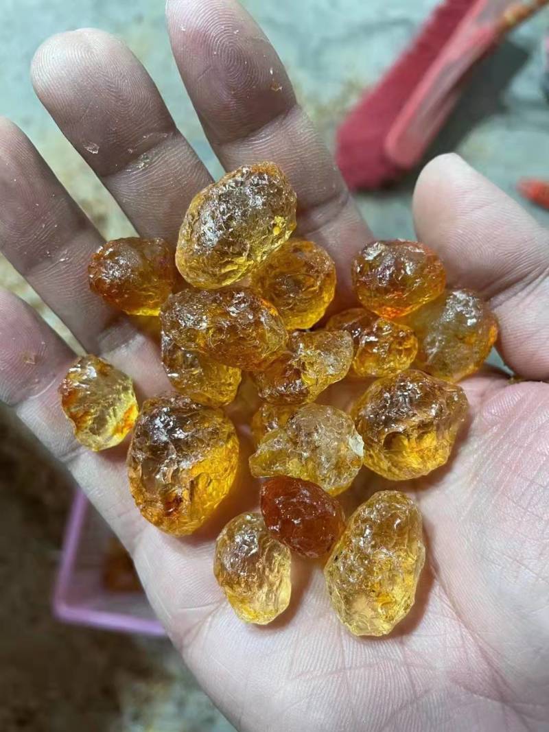 桃胶人工精修360度修剪圆珠湖北随县源头工厂一手货源批发