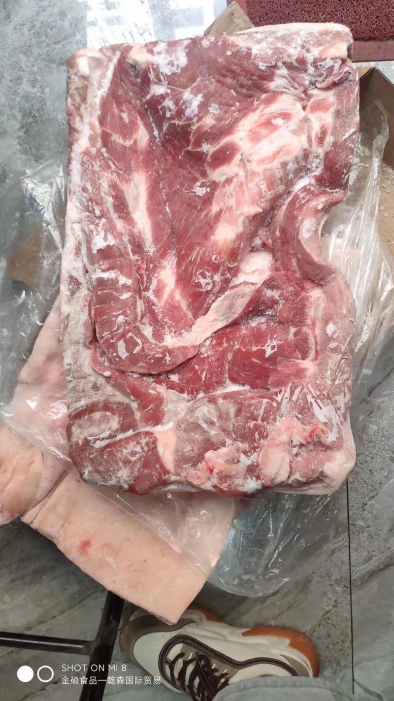 一级带皮大五花