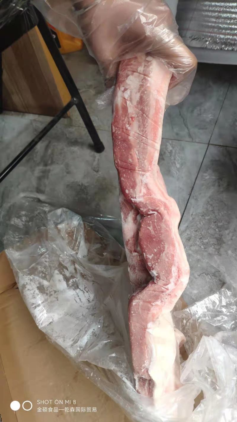 一级带皮大五花