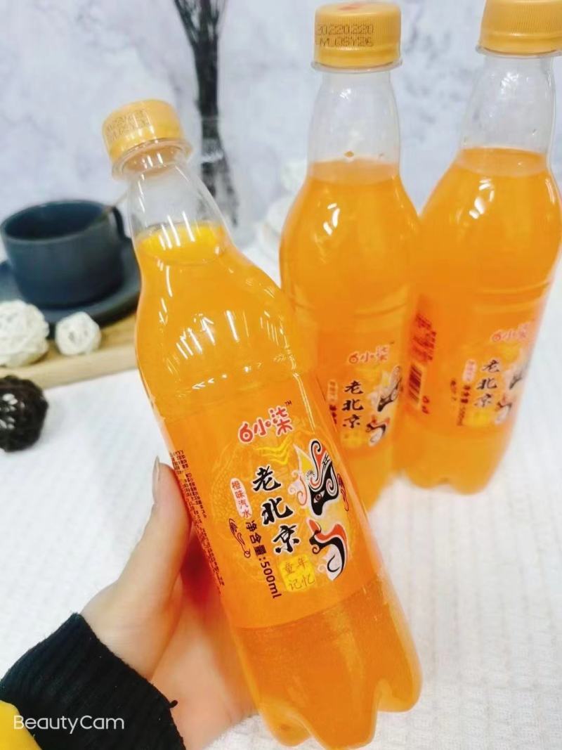 白小柒老北京汽水500mlX12瓶全国可发货